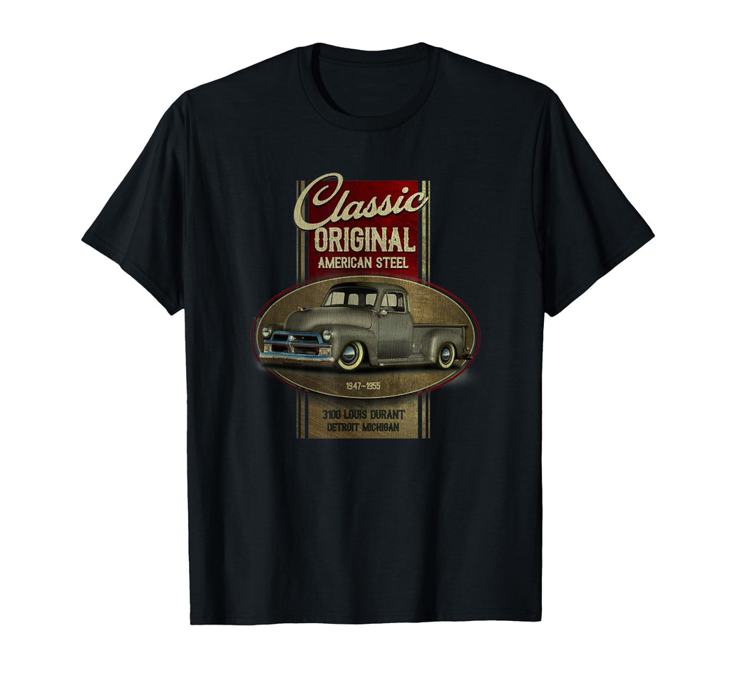 Original American Old Pickup Truck T-Shirt - Streetwear Style Men Women - T-Shirt, Sweatshirt, Hoodie