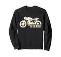 Cafe Racer Motorcycle Cafe Racer Sweatshirt - Trendy Graphic for Adults - T-Shirt, Sweatshirt, Hoodie