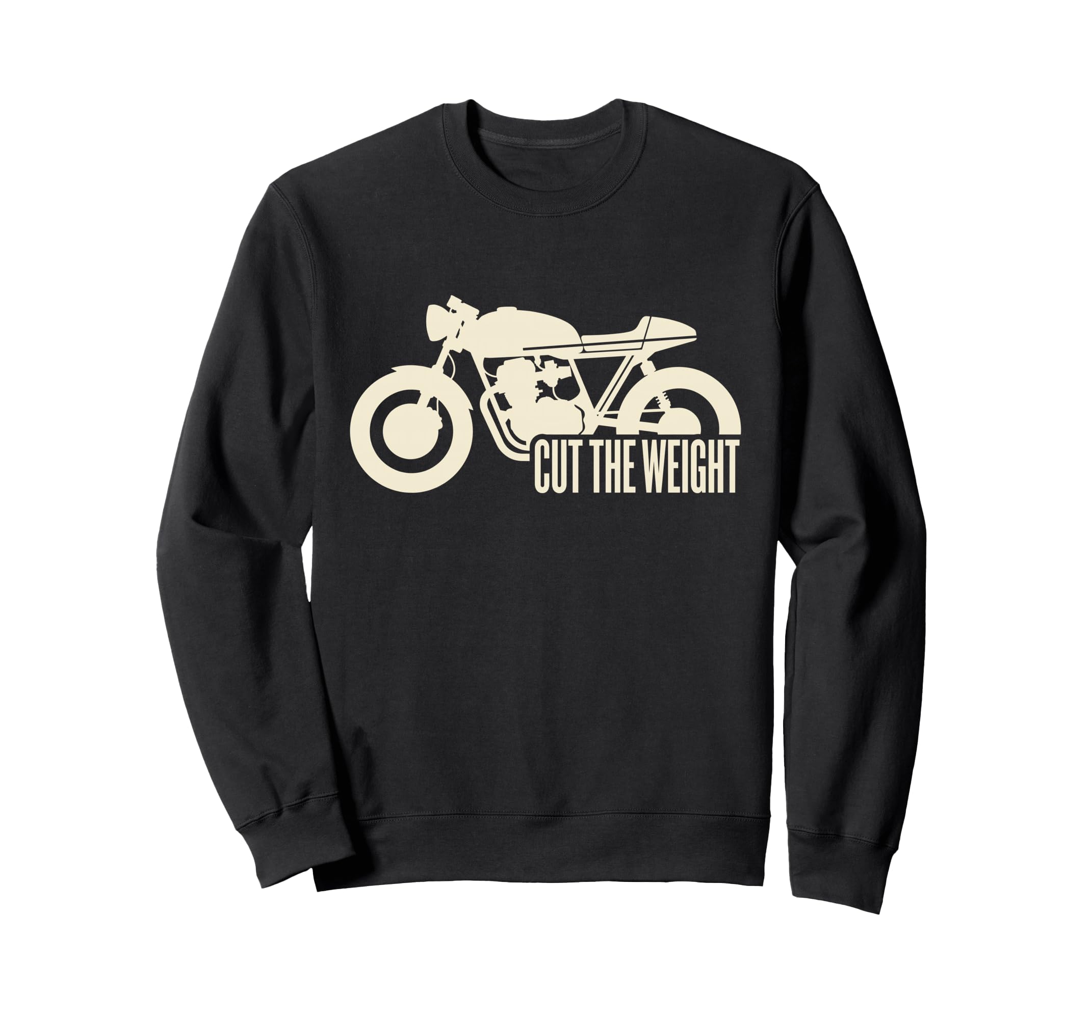 Cafe Racer Motorcycle Cafe Racer Sweatshirt - Trendy Graphic for Adults - T-Shirt, Sweatshirt, Hoodie