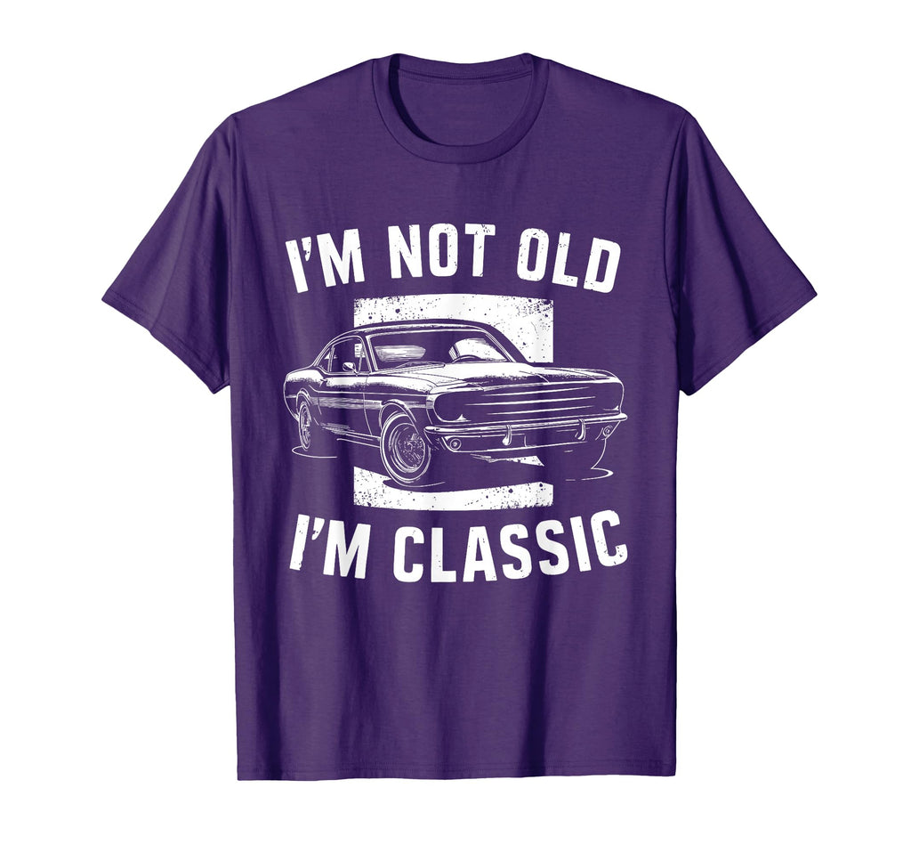I Am Not Old I Am Car T-Shirt - Trendy Graphic for Adults - T-Shirt, Sweatshirt, Hoodie