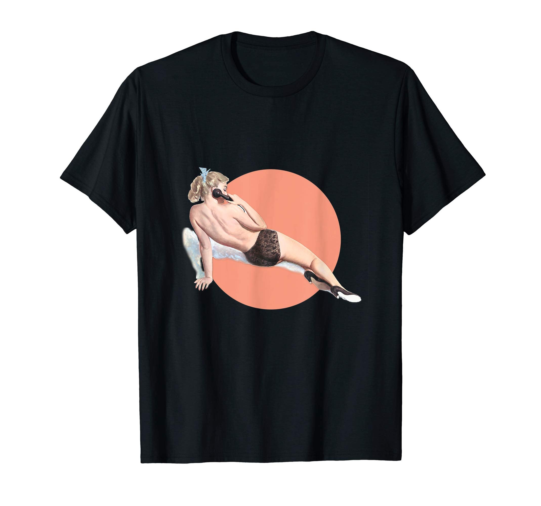 1940S Pin Up Sexy American Art T-Shirt - Streetwear Style Men Women - T-Shirt, Sweatshirt, Hoodie