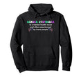 Gender Dysphoria Is Mental Health Issue Hoodie - Graphic Print Unisex - T-Shirt, Sweatshirt, Hoodie