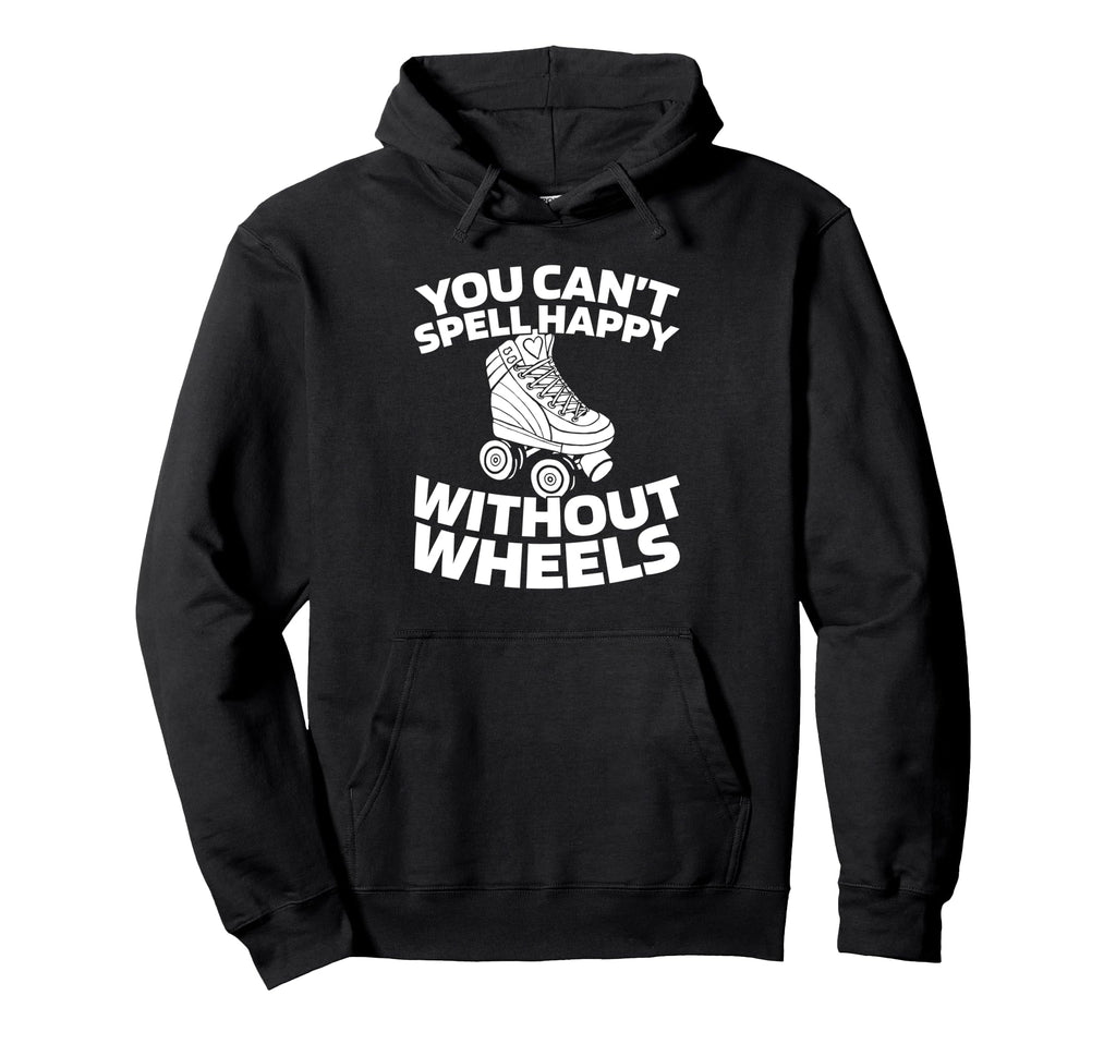 Skates Skater Roller Skating Hoodie - Graphic Print Men Women - T-Shirt, Sweatshirt, Hoodie