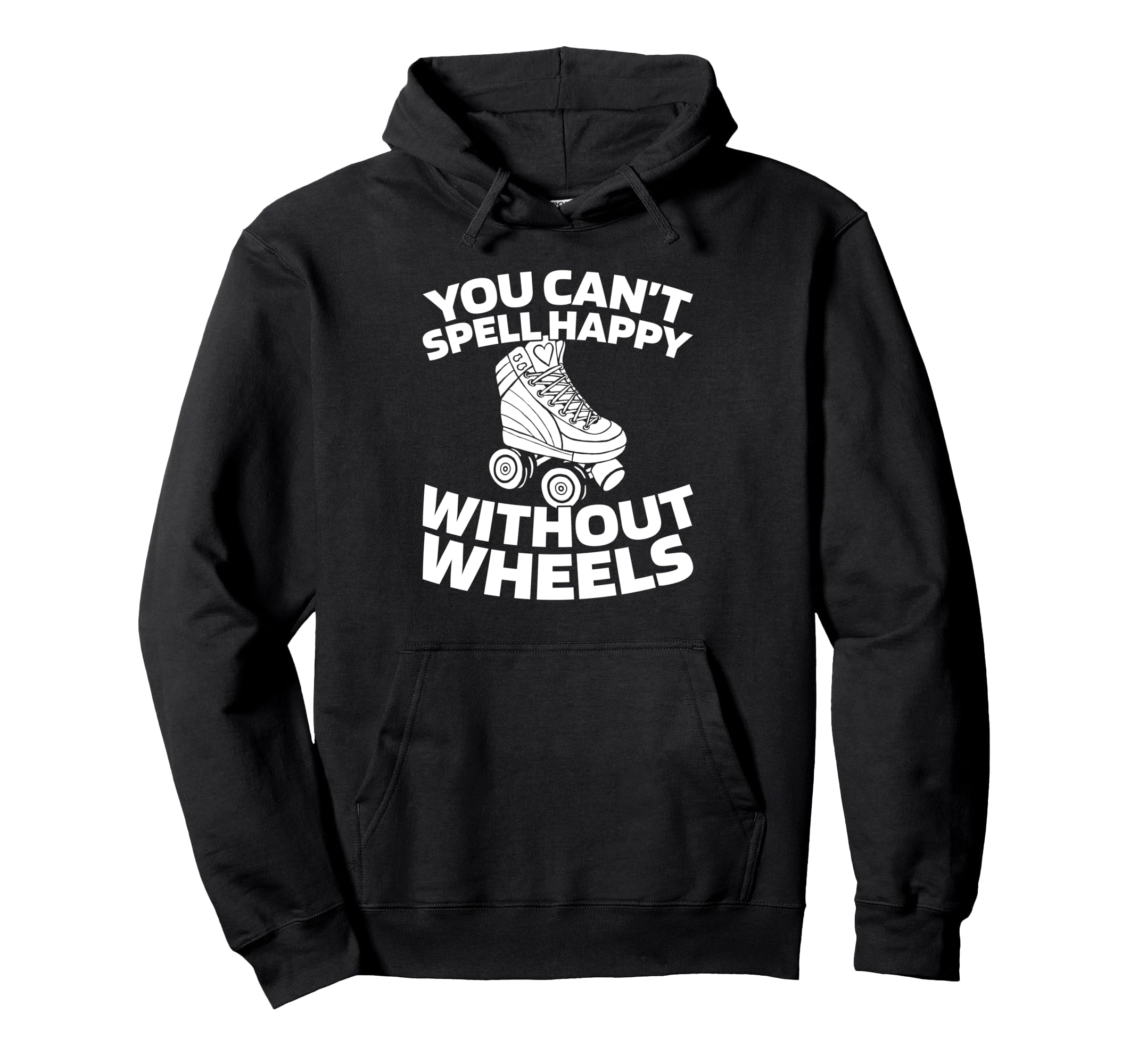 Skates Skater Roller Skating Hoodie - Graphic Print Men Women - T-Shirt, Sweatshirt, Hoodie