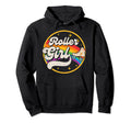 Roller Skater Skating 70S 80S Skates Hoodie - Trendy Graphic Unisex - T-Shirt, Sweatshirt, Hoodie