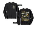 Challenge Motorcycle Race Sweatshirt - Casual Everyday Wear for Adults - T-Shirt, Sweatshirt, Hoodie