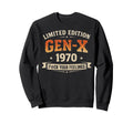 Gen X 1970 Mom Dad Birthday Sweatshirt - Custom Art Print for Adults - T-Shirt, Sweatshirt, Hoodie