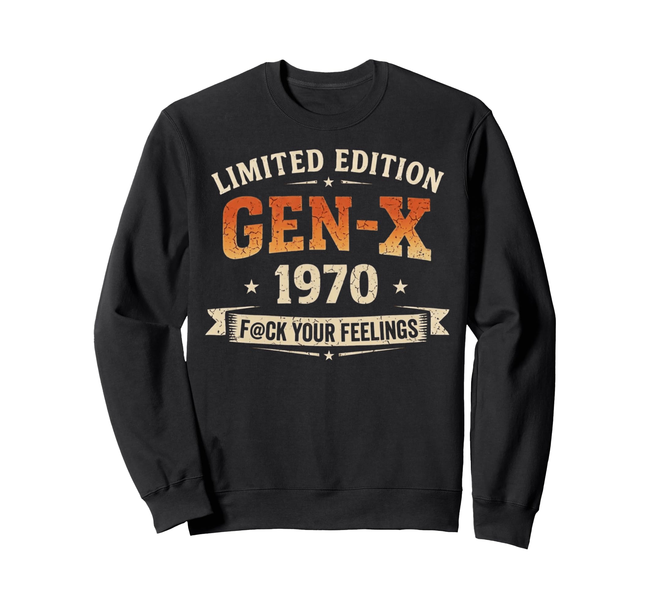 Gen X 1970 Mom Dad Birthday Sweatshirt - Custom Art Print for Adults - T-Shirt, Sweatshirt, Hoodie