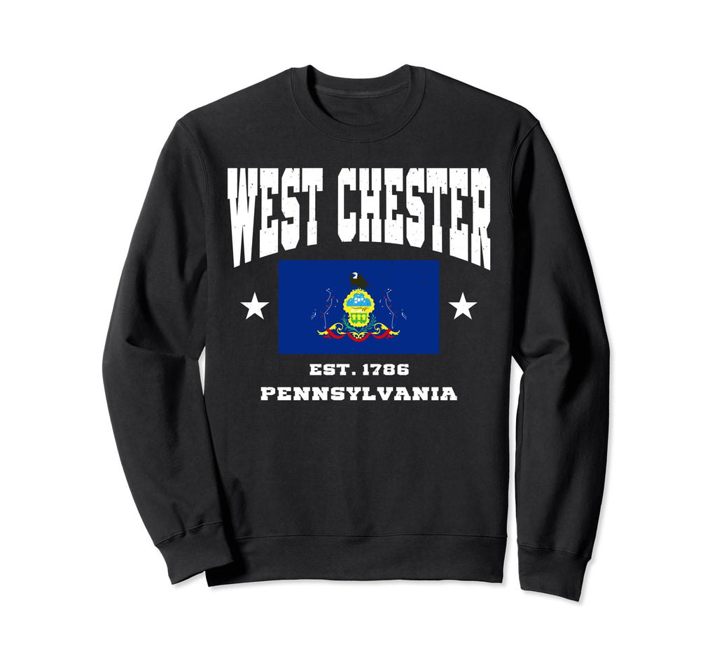 West Chester Pennsylvania Pa Sweatshirt - Graphic Print for Adults - T-Shirt, Sweatshirt, Hoodie