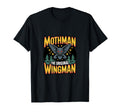 Moth Mann Cryptid Anti Social T-Shirt - Minimalist Print Men Women - T-Shirt, Sweatshirt, Hoodie