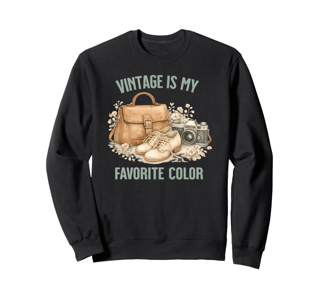Is My Favorite Color Camera Sweatshirt - Custom Art Print for Adults - T-Shirt, Sweatshirt, Hoodie