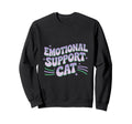 Emotional Support Cat Do Not Pet Gifts Sweatshirt - Novelty Apparel Unisex - T-Shirt, Sweatshirt, Hoodie