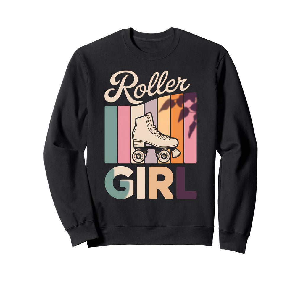 Roller Skater 80S Roller Skates 70S Sweatshirt - Novelty Apparel Unisex - T-Shirt, Sweatshirt, Hoodie