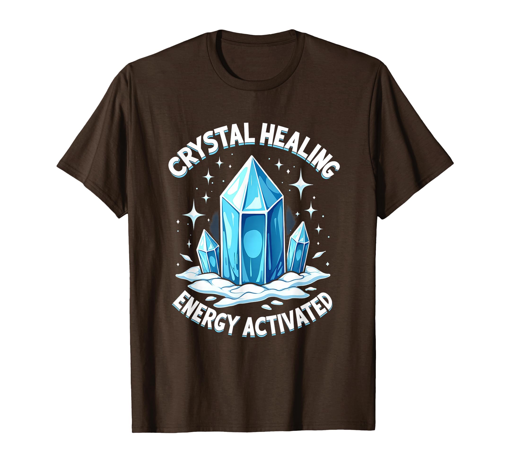 Crystal Healing Energy Activated T-Shirt - Casual Everyday Wear Unisex - T-Shirt, Sweatshirt, Hoodie