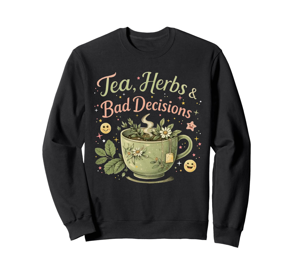 Funny Wellness Vibes Aesthetic Sweatshirt - Custom Art Print for Adults - T-Shirt, Sweatshirt, Hoodie