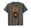 Vinyl Junkie Record Player Music T-Shirt - Aesthetic Graphic for Adults - T-Shirt, Sweatshirt, Hoodie