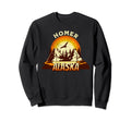 Homer Alaska Grunge Sunset Mountain Sweatshirt - Aesthetic Graphic Unisex - T-Shirt, Sweatshirt, Hoodie