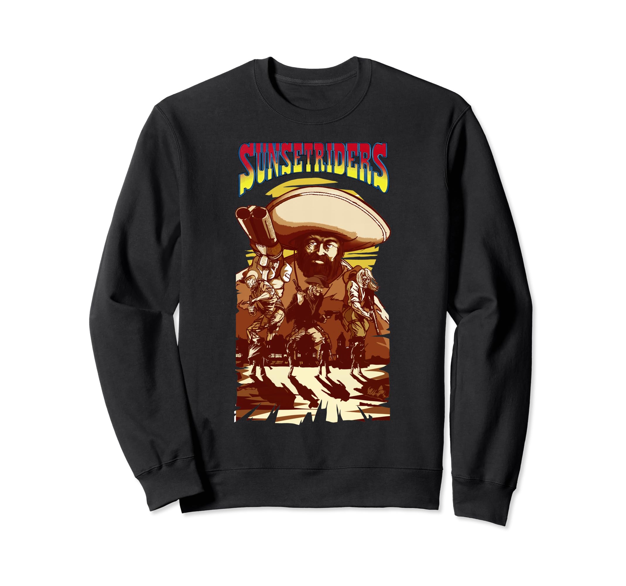 Sunset Riders Movie Custom Wild Sweatshirt - Casual Everyday Wear Unisex - T-Shirt, Sweatshirt, Hoodie