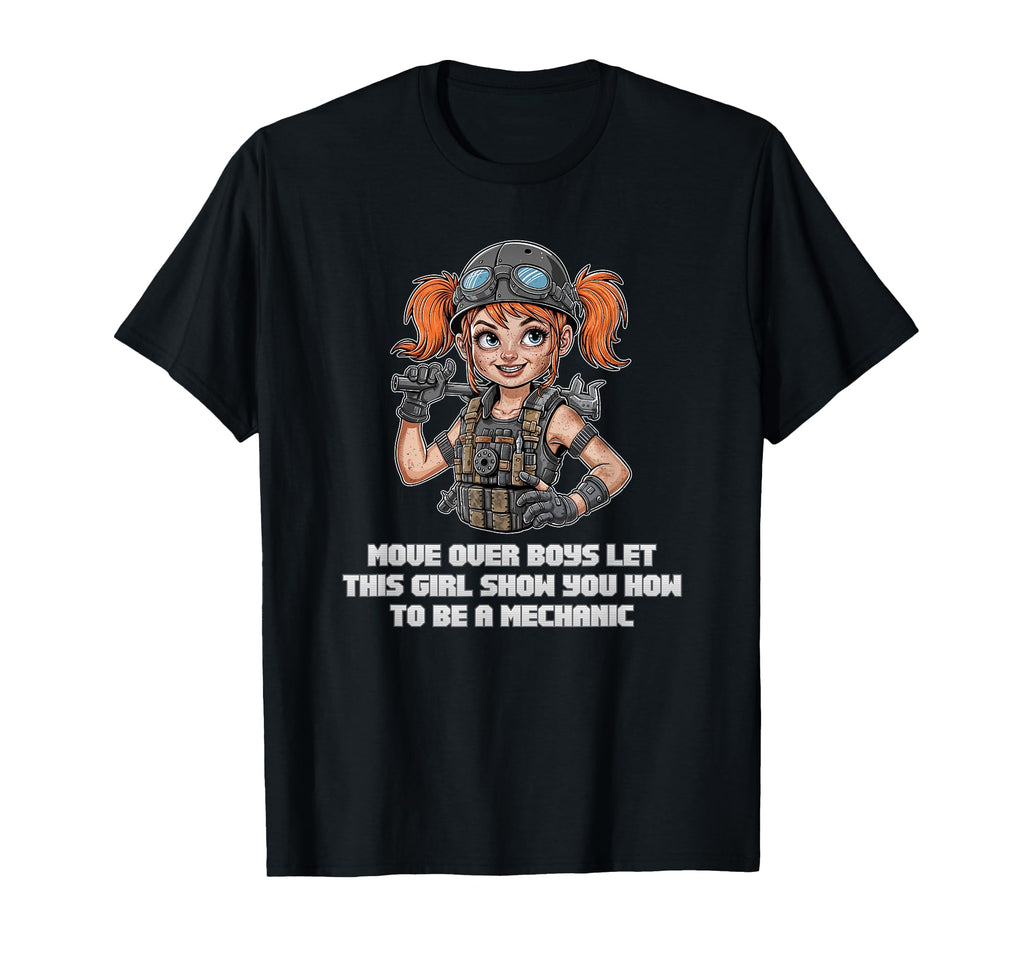 Show How To Be Mechanic Car Maintenance T-Shirt - Novelty Apparel Unisex - T-Shirt, Sweatshirt, Hoodie