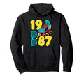 1987 Roller Rink 80S Night Nostalgia Hoodie - Custom Art Print Unisex - T-Shirt, Sweatshirt, Hoodie