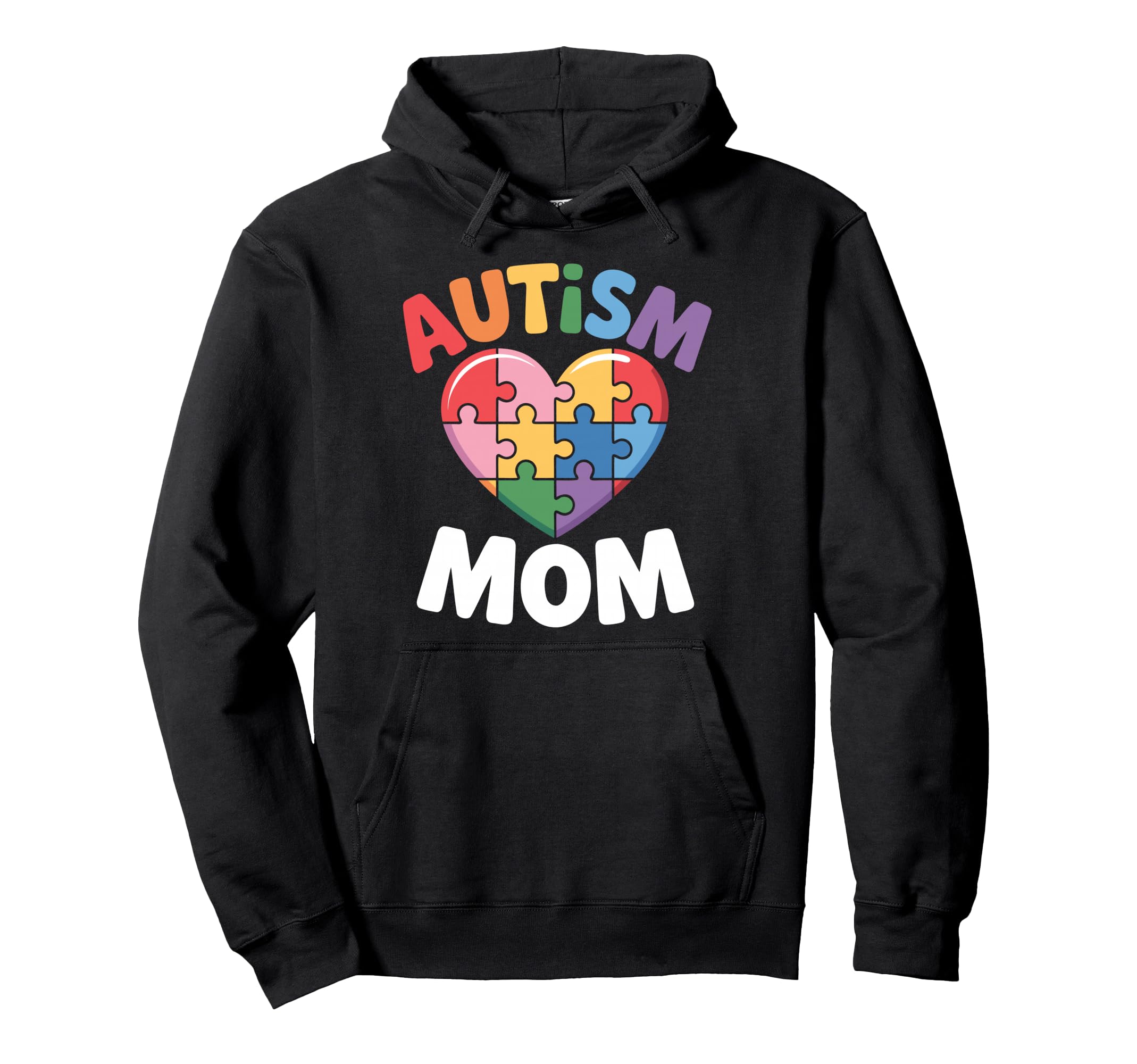 Autism Mom Autism Awareness Hoodie - Fun Novelty Design for Adults - T-Shirt, Sweatshirt, Hoodie