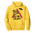 Schnauzer Schnauzer Ufo Western Hoodie - Fun Novelty Design Unisex - T-Shirt, Sweatshirt, Hoodie