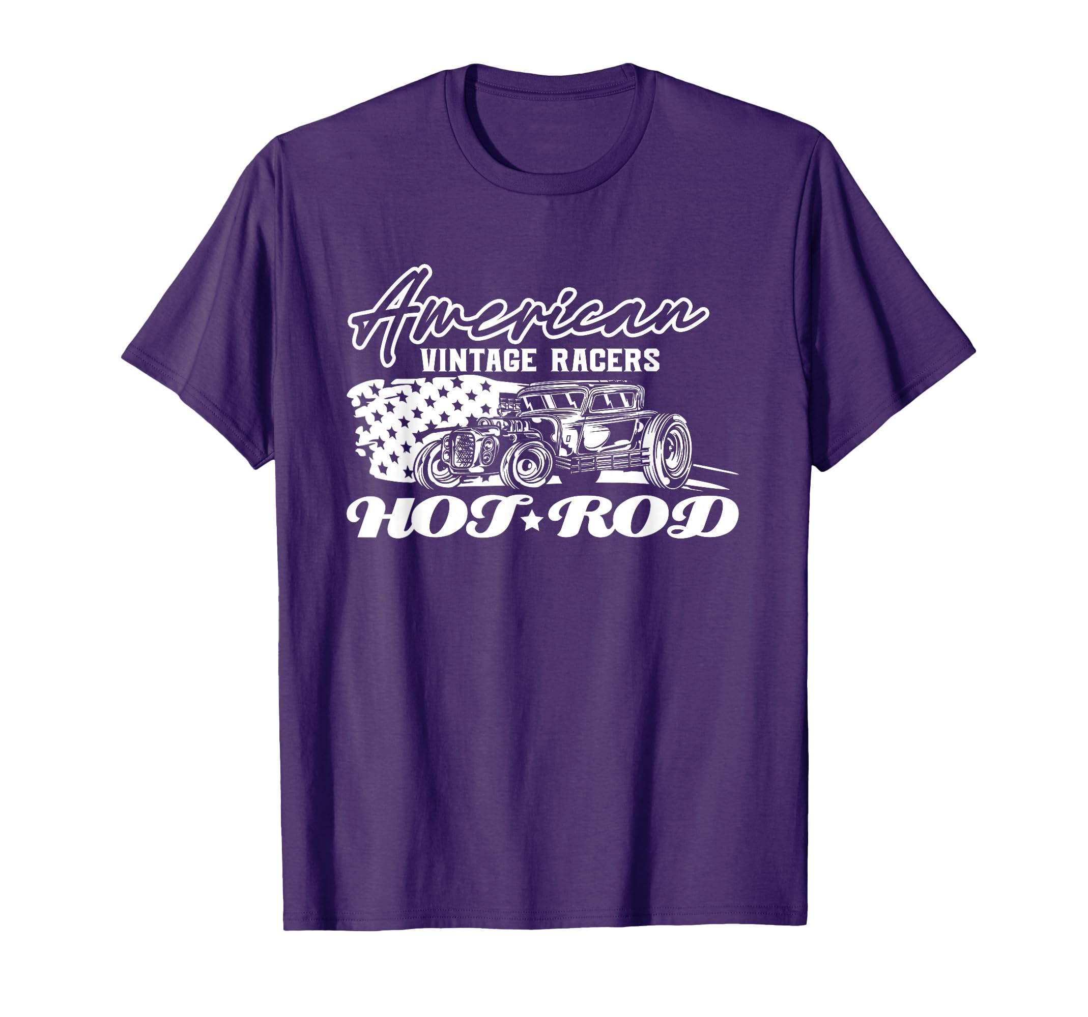 American Racers Hot Rod Old Speed T-Shirt - Minimalist Print for Adults - T-Shirt, Sweatshirt, Hoodie