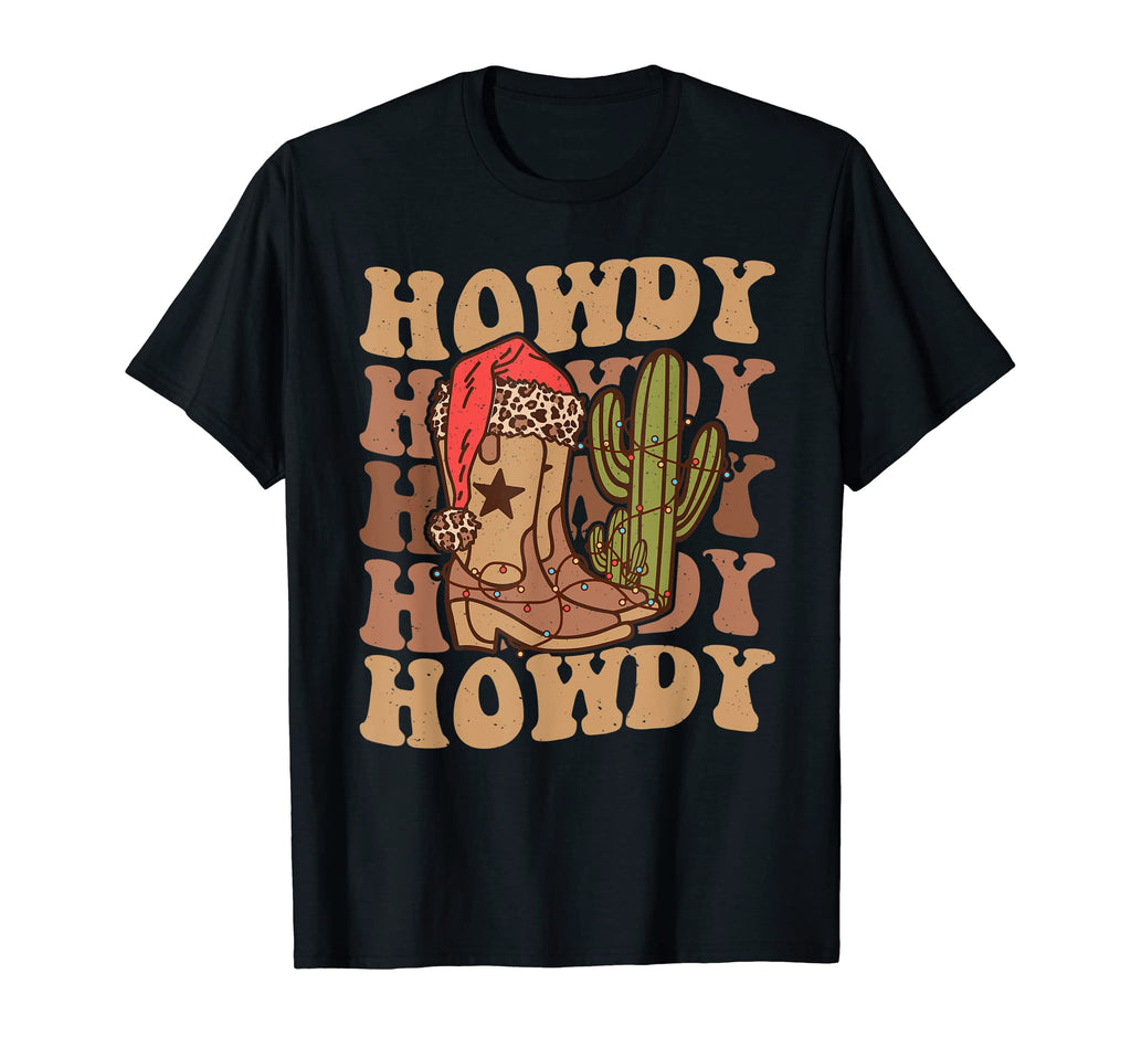 Rodeo Howdy Western Cowboy Boots T-Shirt - Casual Everyday Wear Men Women - T-Shirt, Sweatshirt, Hoodie