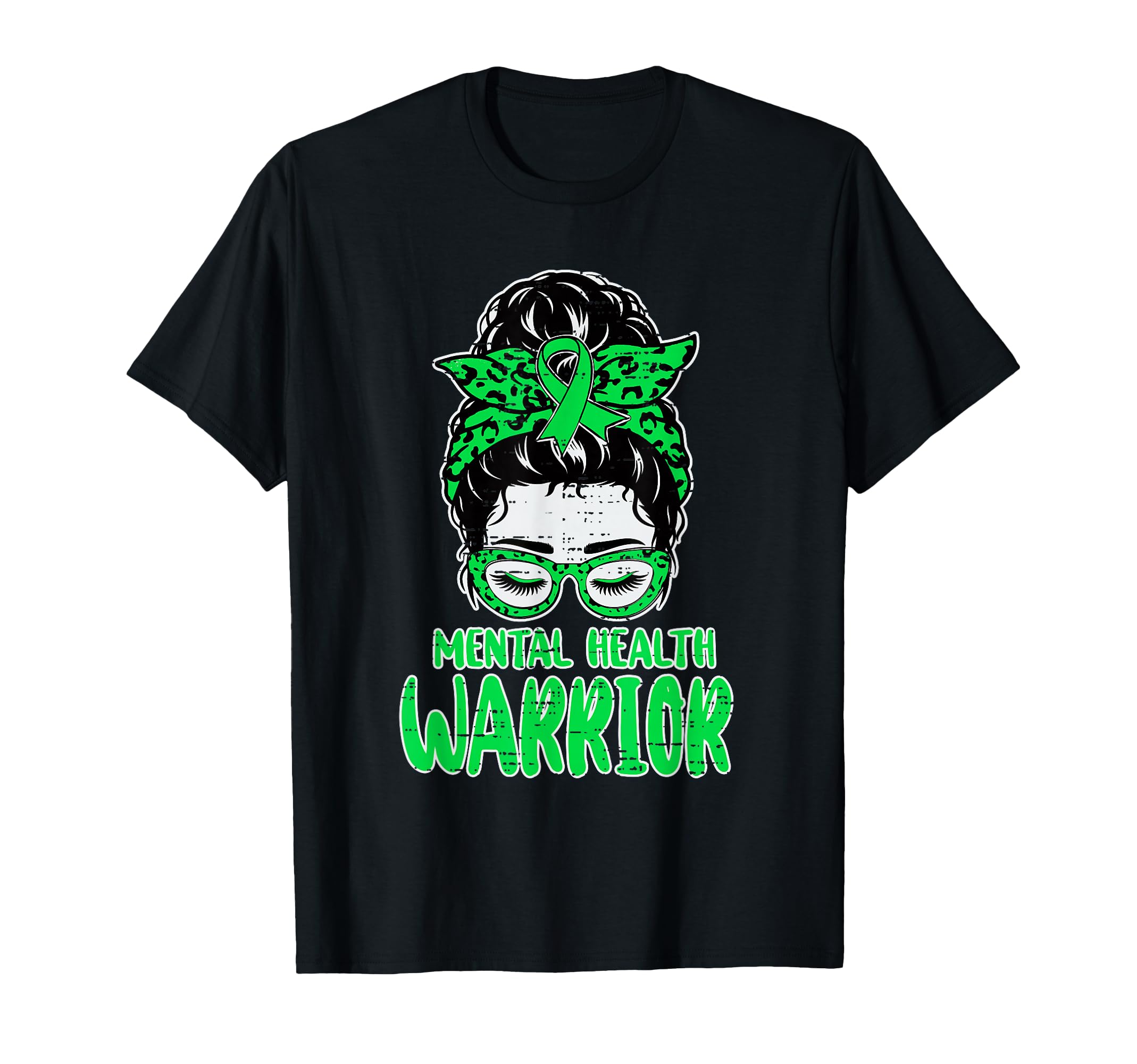 Mental Health Warrior Awareness T-Shirt - Fun Novelty Design Men Women - T-Shirt, Sweatshirt, Hoodie