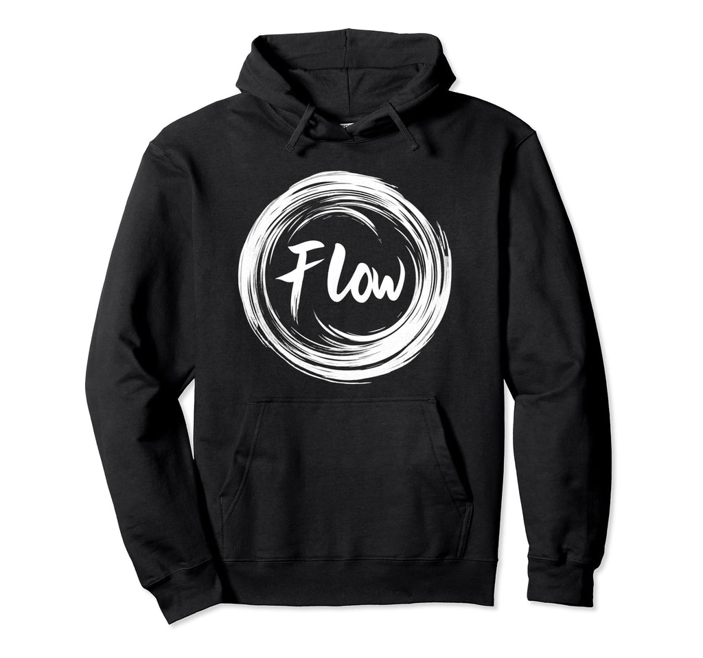 Zen Circle Flow Mindful Meditation Yogi Hoodie - Graphic Print for Adults - T-Shirt, Sweatshirt, Hoodie