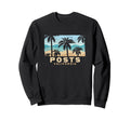 Posts California Palm Beach Sweatshirt - Custom Art Print for Adults - T-Shirt, Sweatshirt, Hoodie