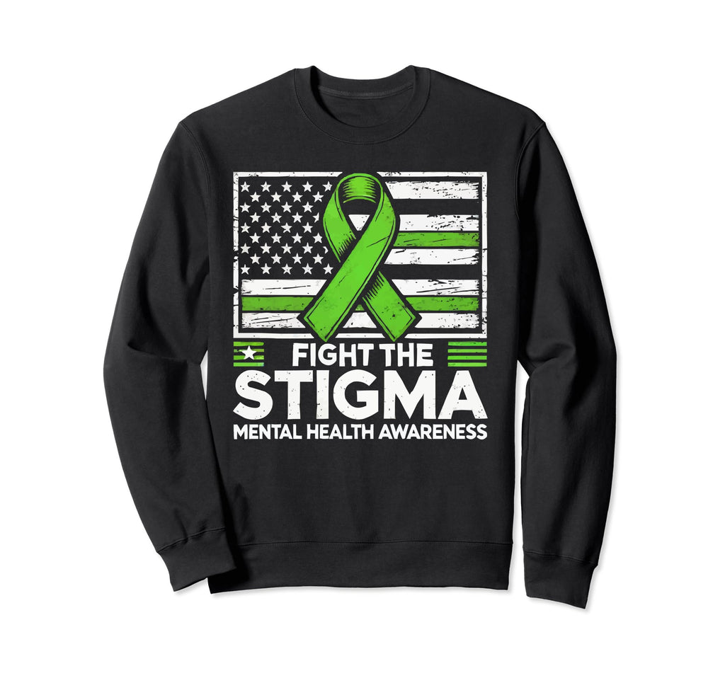 Suicide Awareness Depression Anxiety Sweatshirt - Unique Graphic Unisex - T-Shirt, Sweatshirt, Hoodie
