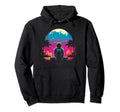 Synthwave Astronaut Cyberpunk 80S Sci Fi 32 Hoodie - Graphic Print Unisex - T-Shirt, Sweatshirt, Hoodie
