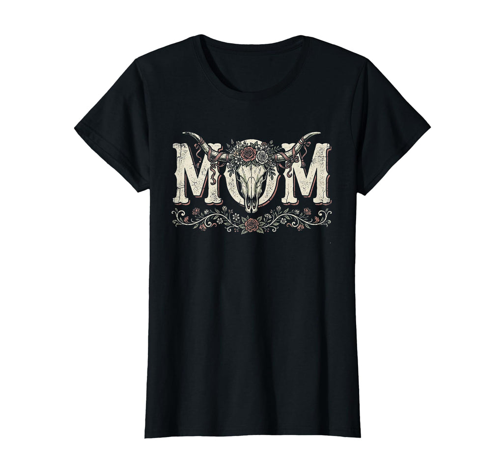 Western Mom Country Rodeo Cowgirl T-Shirt - Graphic Print Men Women - T-Shirt, Sweatshirt, Hoodie