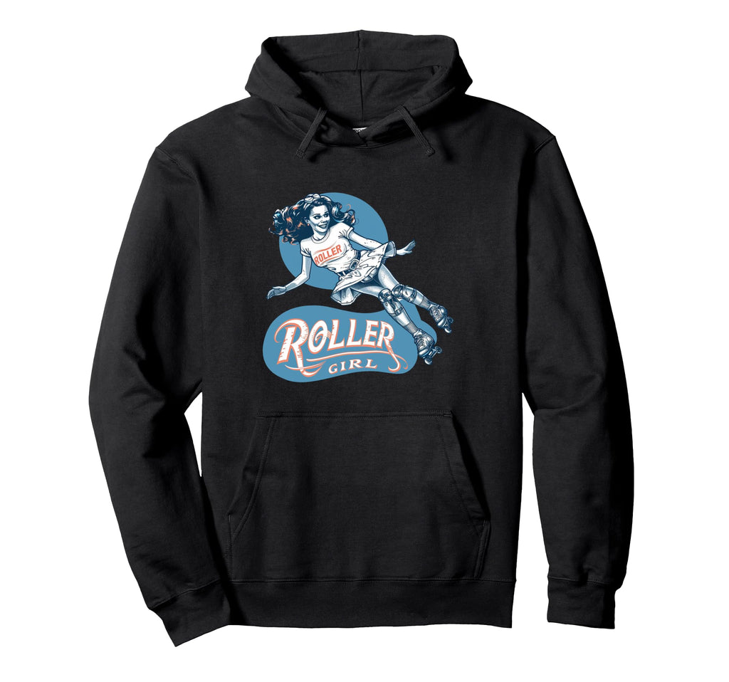 Funny Roller Skating Skate Rollerskating Hoodie - Graphic Print Men Women - T-Shirt, Sweatshirt, Hoodie