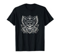 Biker Motorcycle Skull Legend T-Shirt - Graphic Print Men Women - T-Shirt, Sweatshirt, Hoodie