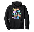 Funny Antisocial Dog Moms Club Introvert Hoodie - Aesthetic Graphic Unisex - T-Shirt, Sweatshirt, Hoodie