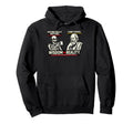 Skeleton Vs Socrates Funny Philosophy Hoodie - Minimalist Print for Adults - T-Shirt, Sweatshirt, Hoodie