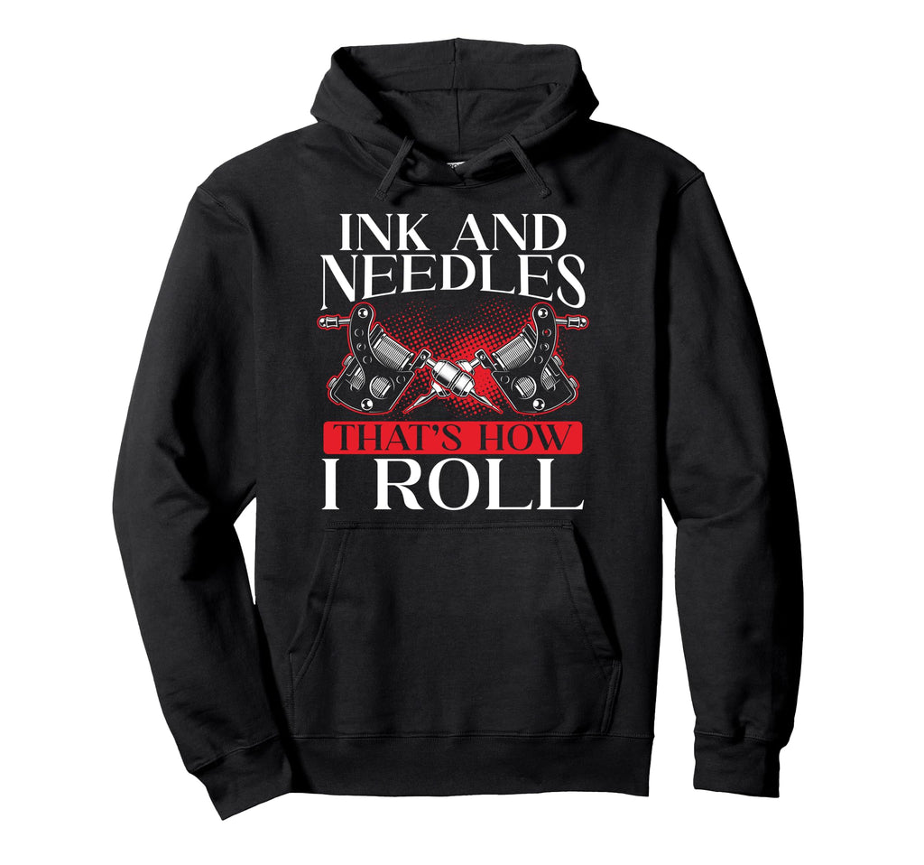 Tattoo Art Ink Body Art Inked Hoodie - Casual Everyday Wear Men Women - T-Shirt, Sweatshirt, Hoodie
