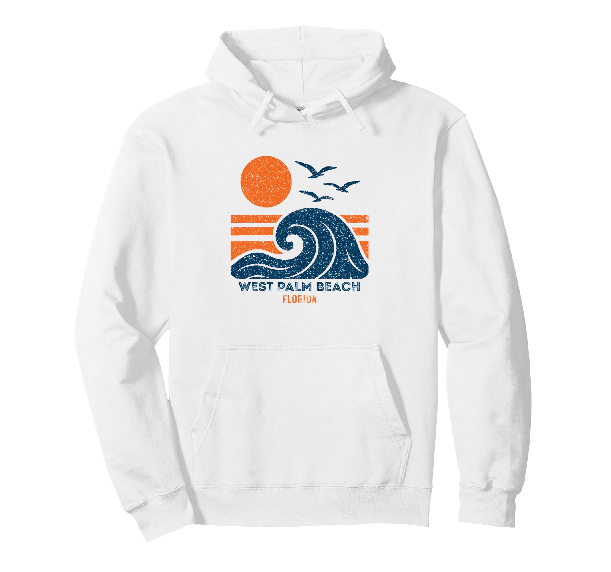 West Palm Beach Florida Souvenir Vacation Hoodie - Streetwear Style Unisex - T-Shirt, Sweatshirt, Hoodie