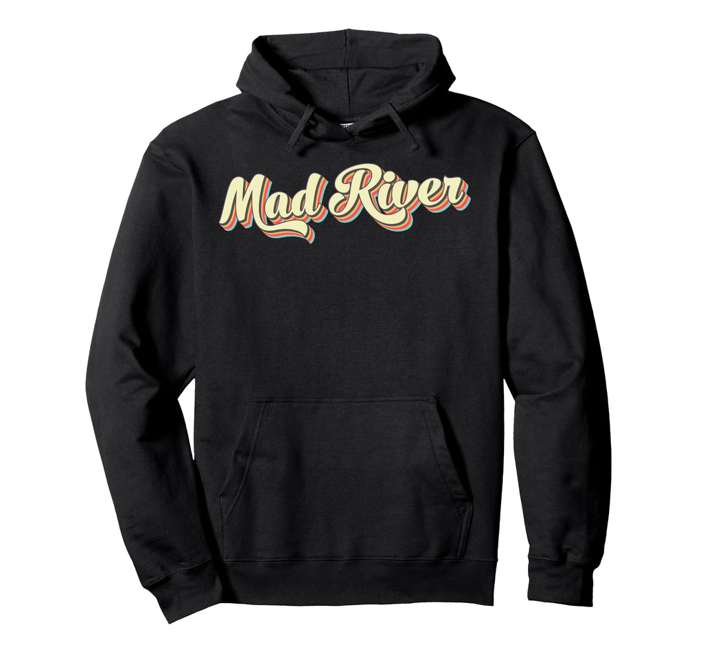 Mad River Art Baseball Font Hoodie - Custom Art Print Men Women - T-Shirt, Sweatshirt, Hoodie