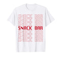 Snack Bar Typography Sign T-Shirt - Aesthetic Graphic Men Women - T-Shirt, Sweatshirt, Hoodie