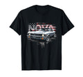 1970 70 Nova Ss American Flag Muscle T-Shirt - Streetwear Style for Adults - T-Shirt, Sweatshirt, Hoodie