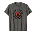 Make Love Not War Peace 60S 70S T-Shirt - Unique Graphic Unisex - T-Shirt, Sweatshirt, Hoodie