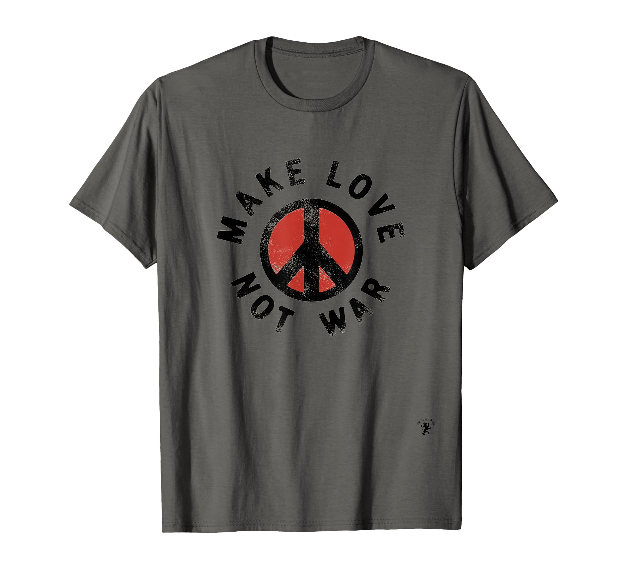Make Love Not War Peace 60S 70S T-Shirt - Unique Graphic Unisex - T-Shirt, Sweatshirt, Hoodie