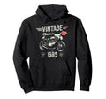 Born 1985 40Th Birthday Motorbike Hoodie - Aesthetic Graphic Men Women - T-Shirt, Sweatshirt, Hoodie
