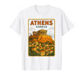 Athens Greece Postcard Hokiday T-Shirt - Aesthetic Graphic Men Women - T-Shirt, Sweatshirt, Hoodie