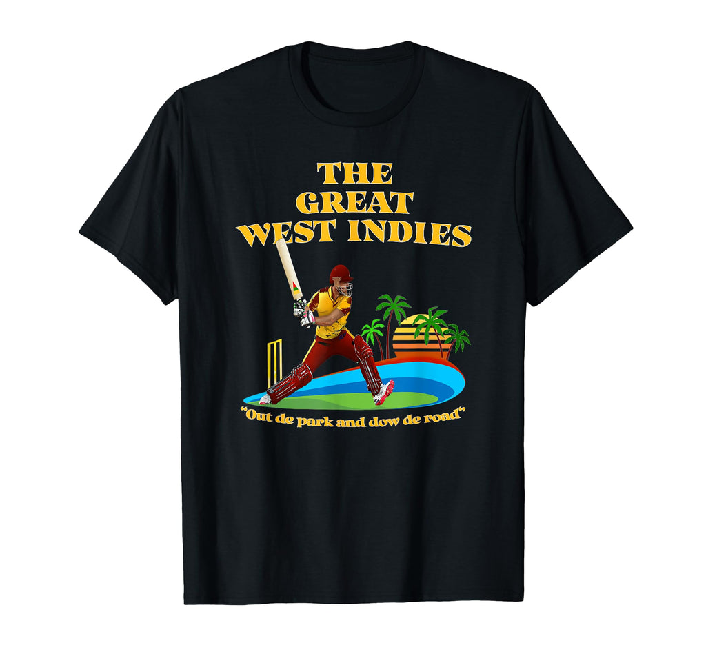 Windies Cricket Supporter Caribbean T-Shirt - Novelty Apparel for Adults - T-Shirt, Sweatshirt, Hoodie