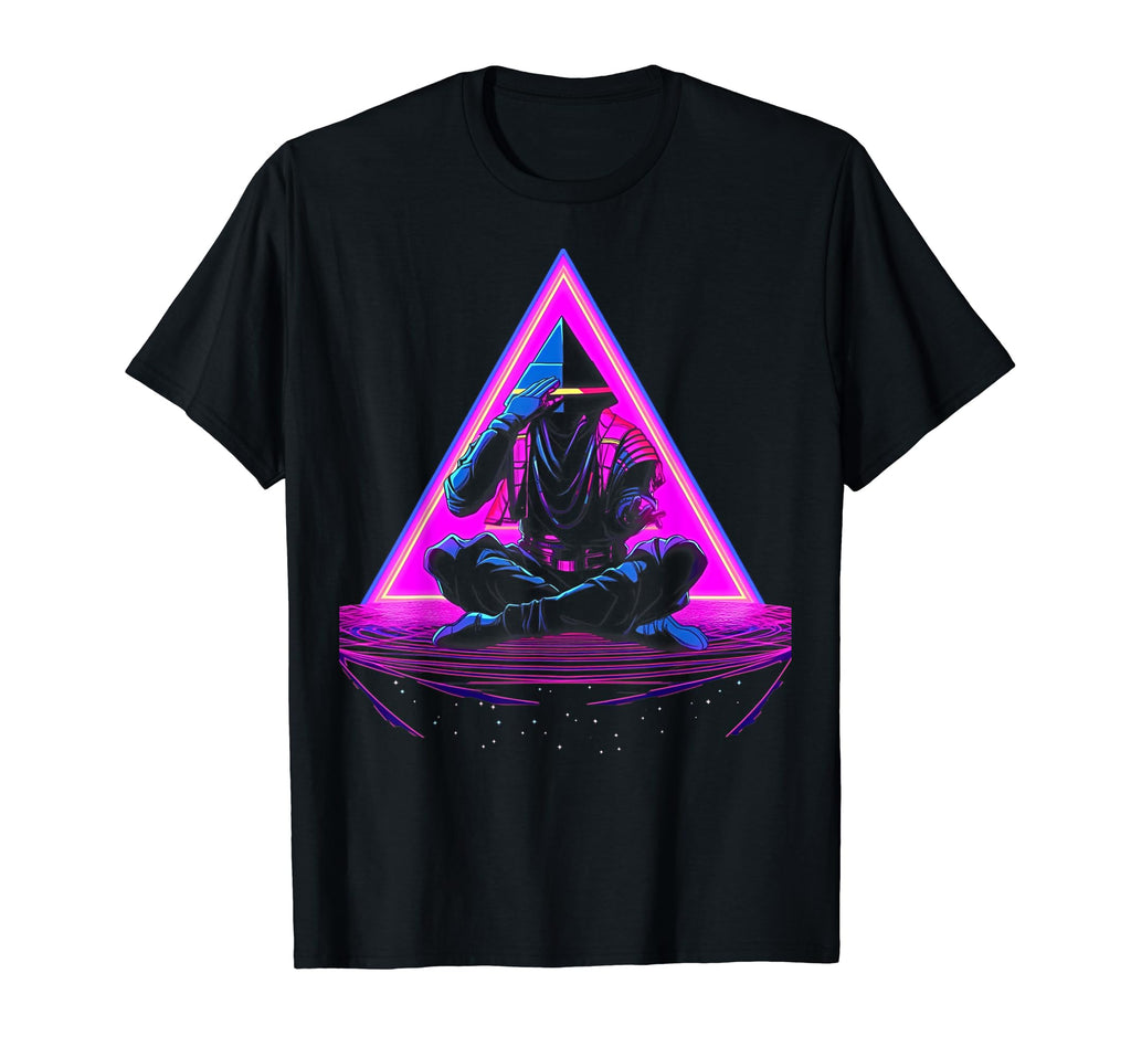 Synthwave Astronaut Cyberpunk 80S Sci Fi 71 T-Shirt - Trendy Graphic Unisex - T-Shirt, Sweatshirt, Hoodie