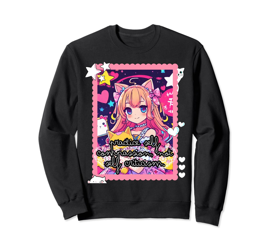 Kawaii Darkness Radiant Soul Mental Sweatshirt - Streetwear Style Unisex - T-Shirt, Sweatshirt, Hoodie